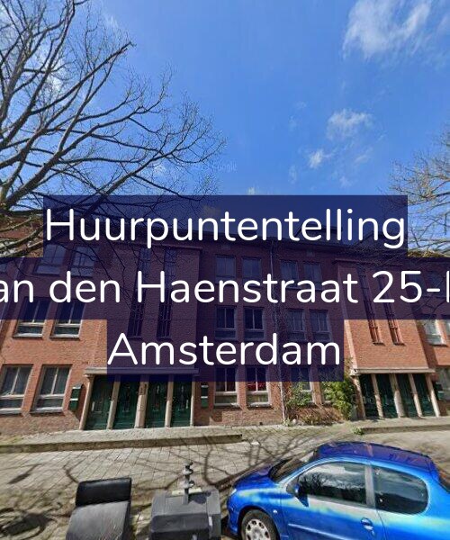 Foto gevel Huurpuntentelling voor Jan den Haenstraat 25-H, Amsterdam