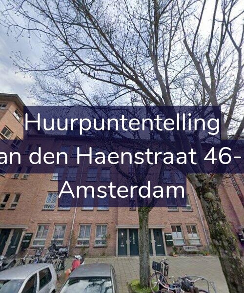 Foto gevel Huurpuntentelling voor Jan den Haenstraat 46-E, Amsterdam