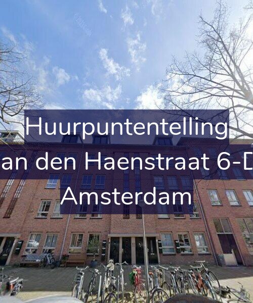 Foto gevel Huurpuntentelling voor Jan den Haenstraat 6-D, Amsterdam