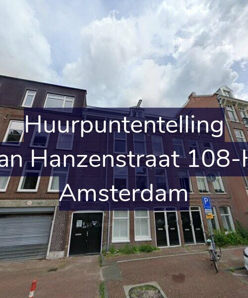 Foto gevel Huurpuntentelling voor Jan Hanzenstraat 108-H, Amsterdam