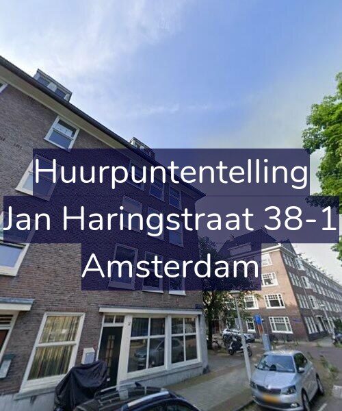 Foto gevel Huurpuntentelling voor Jan Haringstraat 38-1, Amsterdam