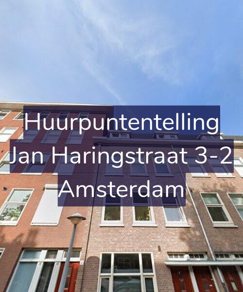 Foto gevel Huurpuntentelling voor Jan Haringstraat 3-2, Amsterdam