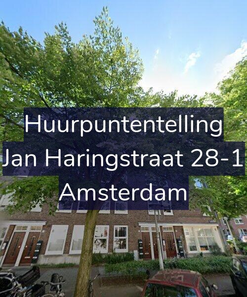 Foto gevel Huurpuntentelling voor Jan Haringstraat 28-1, Amsterdam