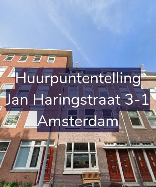 Foto gevel Huurpuntentelling voor Jan Haringstraat 3-1, Amsterdam