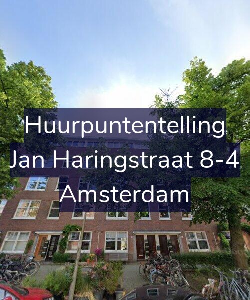 Foto gevel Huurpuntentelling voor Jan Haringstraat 8-4, Amsterdam