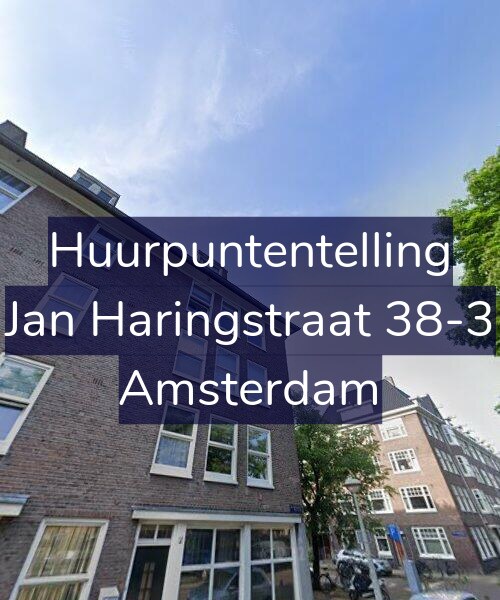 Foto gevel Huurpuntentelling voor Jan Haringstraat 38-3, Amsterdam