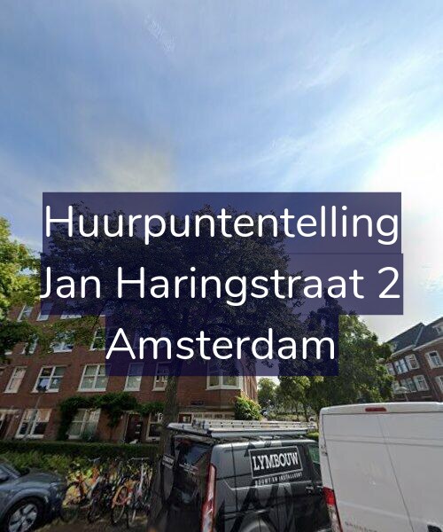 Foto gevel Huurpuntentelling voor Jan Haringstraat 2, Amsterdam