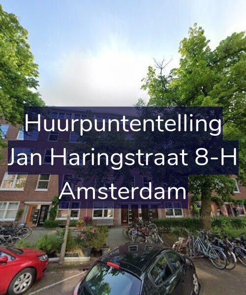 Foto gevel Huurpuntentelling voor Jan Haringstraat 8-H, Amsterdam