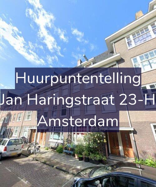Foto gevel Huurpuntentelling voor Jan Haringstraat 23-H, Amsterdam