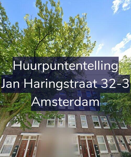 Foto gevel Huurpuntentelling voor Jan Haringstraat 32-3, Amsterdam