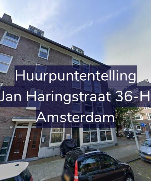 Foto gevel Huurpuntentelling voor Jan Haringstraat 36-H, Amsterdam