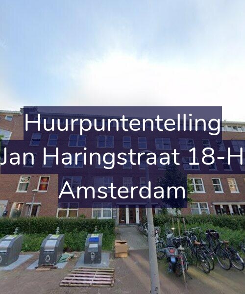 Foto gevel Huurpuntentelling voor Jan Haringstraat 18-H, Amsterdam