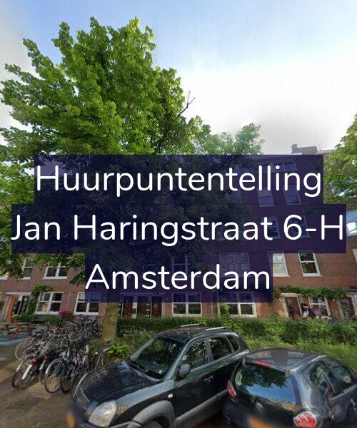 Foto gevel Huurpuntentelling voor Jan Haringstraat 6-H, Amsterdam