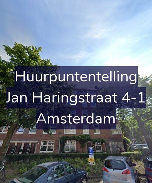 Foto gevel Huurpuntentelling voor Jan Haringstraat 4-1, Amsterdam