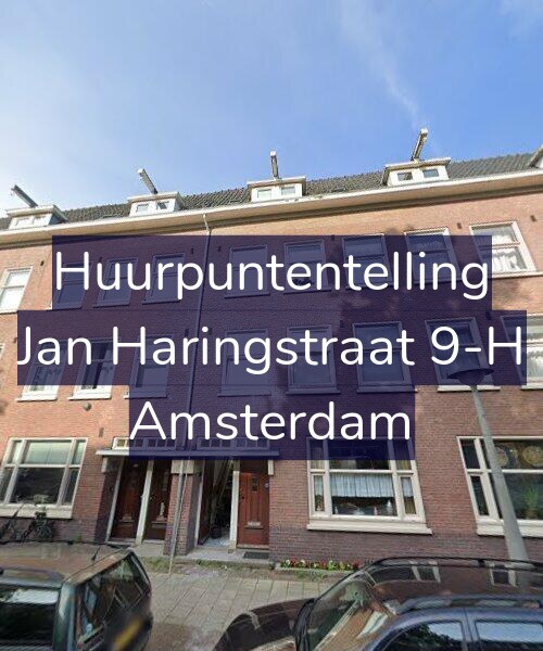 Foto gevel Huurpuntentelling voor Jan Haringstraat 9-H, Amsterdam