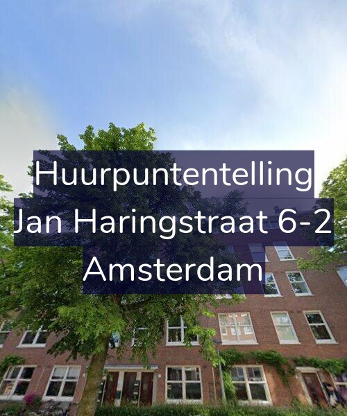Foto gevel Huurpuntentelling voor Jan Haringstraat 6-2, Amsterdam