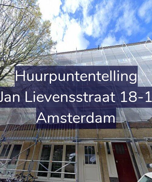 Foto gevel Huurpuntentelling voor Jan Lievensstraat 18-1, Amsterdam