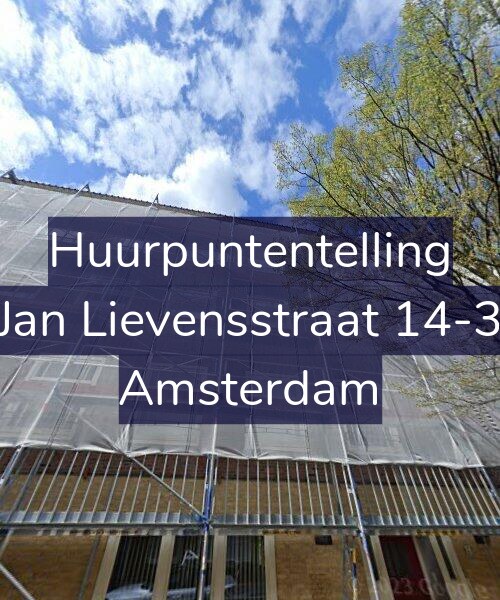 Foto gevel Huurpuntentelling voor Jan Lievensstraat 14-3, Amsterdam