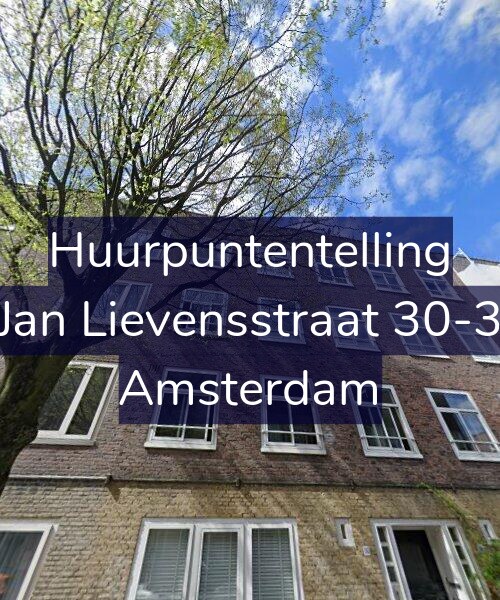 Foto gevel Huurpuntentelling voor Jan Lievensstraat 30-3, Amsterdam