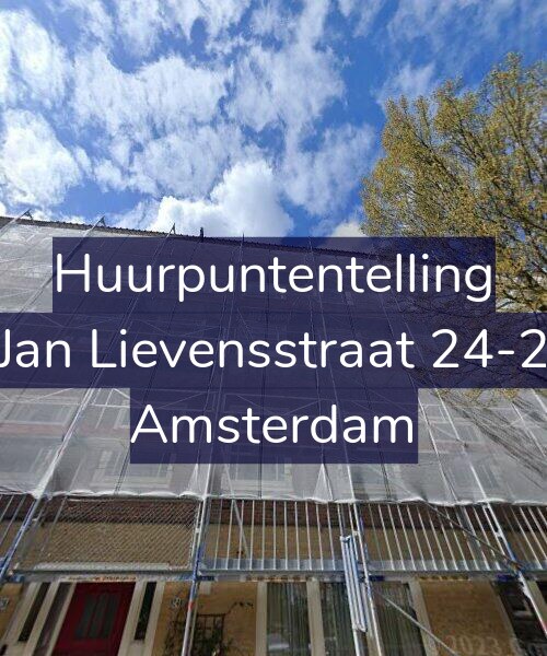 Foto gevel Huurpuntentelling voor Jan Lievensstraat 24-2, Amsterdam