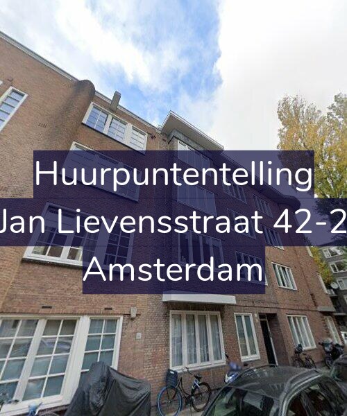 Foto gevel Huurpuntentelling voor Jan Lievensstraat 42-2, Amsterdam