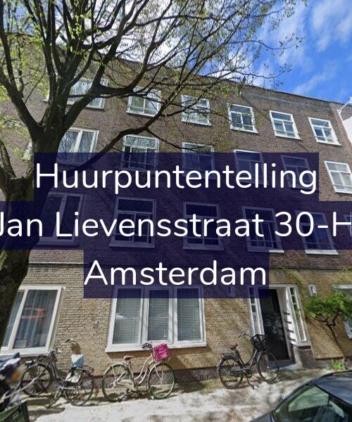 Foto gevel Huurpuntentelling voor Jan Lievensstraat 30-H, Amsterdam