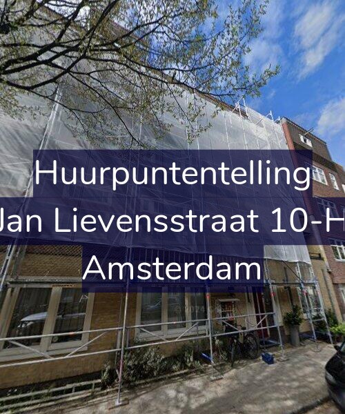 Foto gevel Huurpuntentelling voor Jan Lievensstraat 10-H, Amsterdam