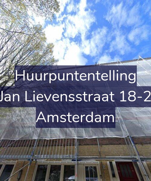 Foto gevel Huurpuntentelling voor Jan Lievensstraat 18-2, Amsterdam