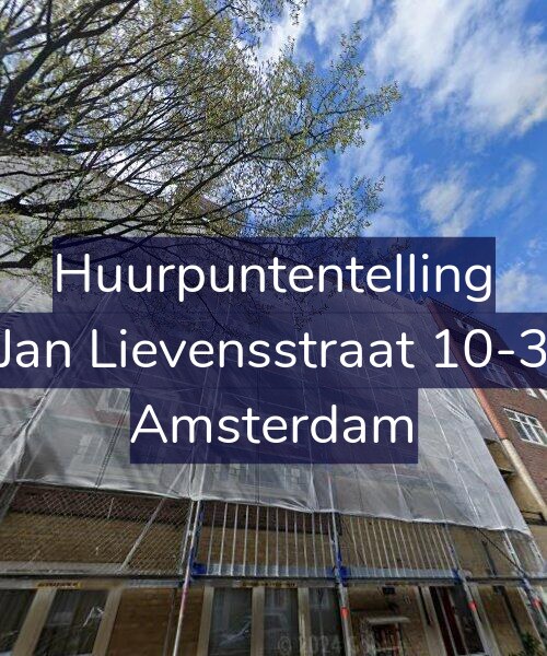 Foto gevel Huurpuntentelling voor Jan Lievensstraat 10-3, Amsterdam