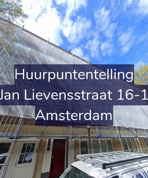 Foto gevel Huurpuntentelling voor Jan Lievensstraat 16-1, Amsterdam