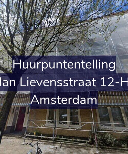 Foto gevel Huurpuntentelling voor Jan Lievensstraat 12-H, Amsterdam