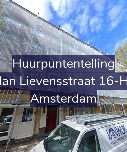 Foto gevel Huurpuntentelling voor Jan Lievensstraat 16-H, Amsterdam