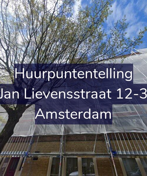 Foto gevel Huurpuntentelling voor Jan Lievensstraat 12-3, Amsterdam