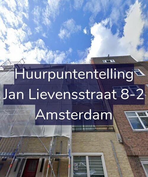 Foto gevel Huurpuntentelling voor Jan Lievensstraat 8-2, Amsterdam