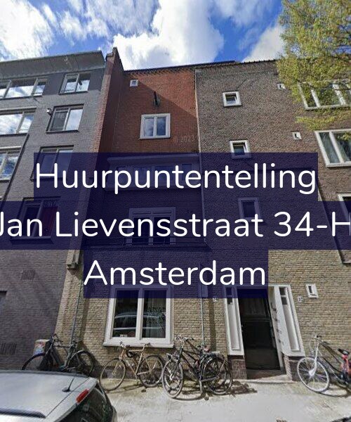 Foto gevel Huurpuntentelling voor Jan Lievensstraat 34-H, Amsterdam