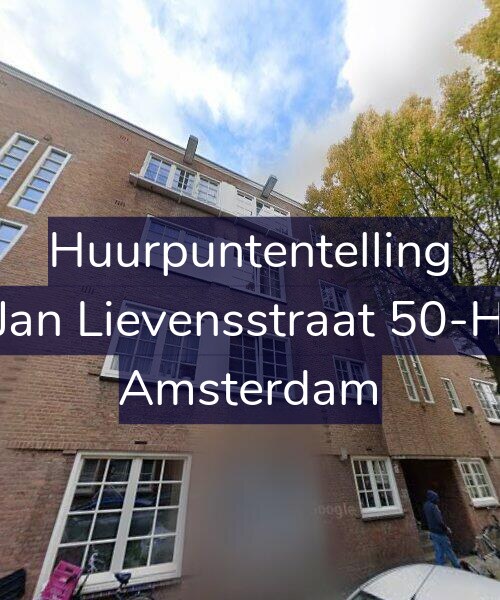 Foto gevel Huurpuntentelling voor Jan Lievensstraat 50-H, Amsterdam