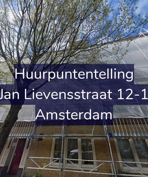 Foto gevel Huurpuntentelling voor Jan Lievensstraat 12-1, Amsterdam
