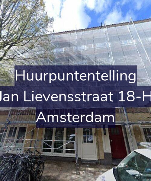 Foto gevel Huurpuntentelling voor Jan Lievensstraat 18-H, Amsterdam