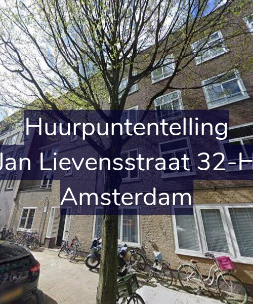 Foto gevel Huurpuntentelling voor Jan Lievensstraat 32-H, Amsterdam