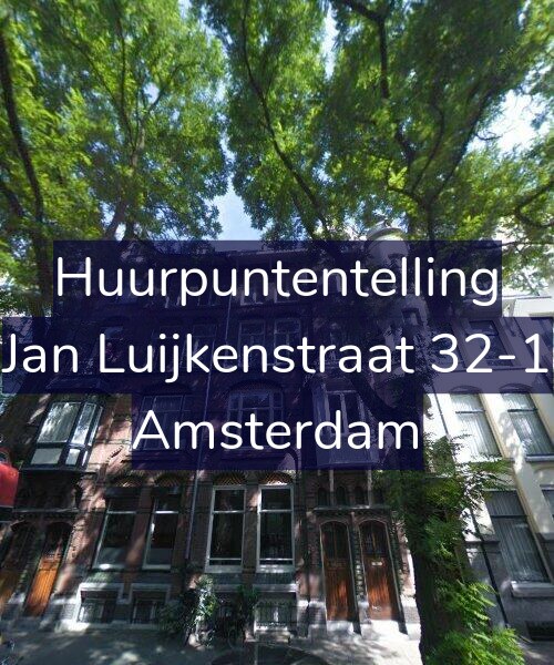 Foto gevel Huurpuntentelling voor Jan Luijkenstraat 32-1, Amsterdam