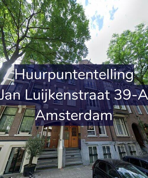 Foto gevel Huurpuntentelling voor Jan Luijkenstraat 39-A, Amsterdam