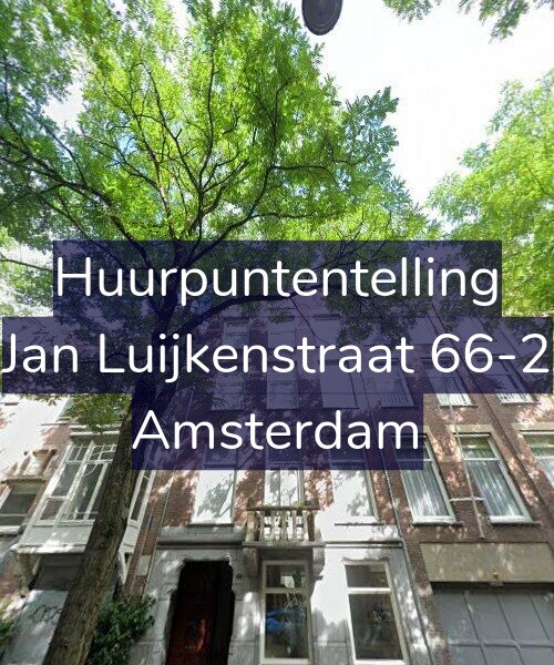 Foto gevel Huurpuntentelling voor Jan Luijkenstraat 66-2, Amsterdam