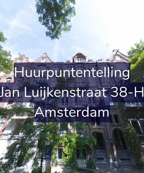 Foto gevel Huurpuntentelling voor Jan Luijkenstraat 38-H, Amsterdam