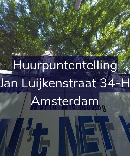 Foto gevel Huurpuntentelling voor Jan Luijkenstraat 34-H, Amsterdam