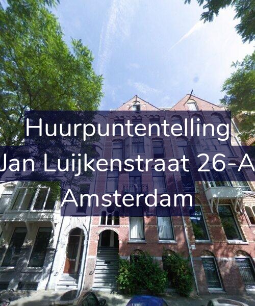 Foto gevel Huurpuntentelling voor Jan Luijkenstraat 26-A, Amsterdam