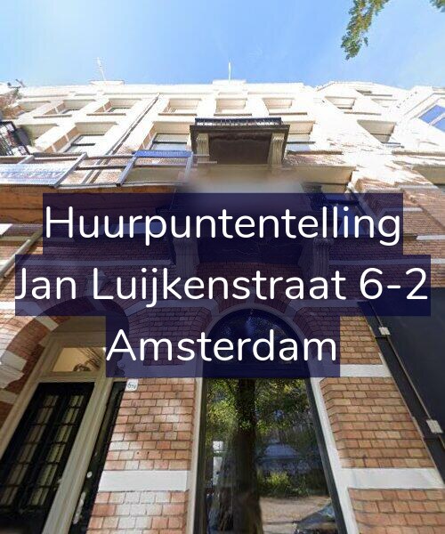 Foto gevel Huurpuntentelling voor Jan Luijkenstraat 6-2, Amsterdam