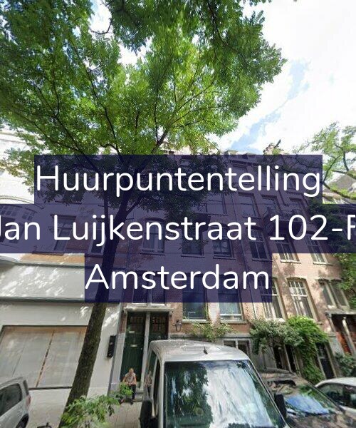 Foto gevel Huurpuntentelling voor Jan Luijkenstraat 102-F, Amsterdam
