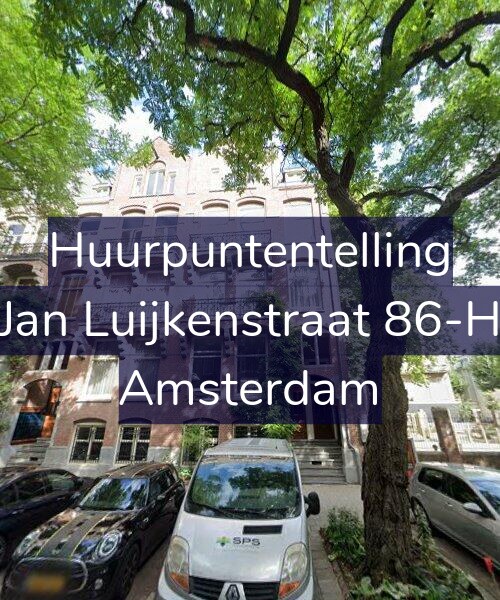 Foto gevel Huurpuntentelling voor Jan Luijkenstraat 86-H, Amsterdam