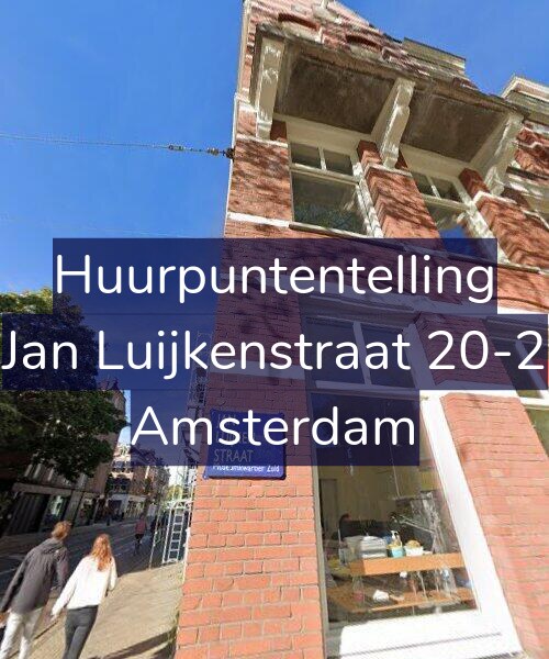 Foto gevel Huurpuntentelling voor Jan Luijkenstraat 20-2, Amsterdam