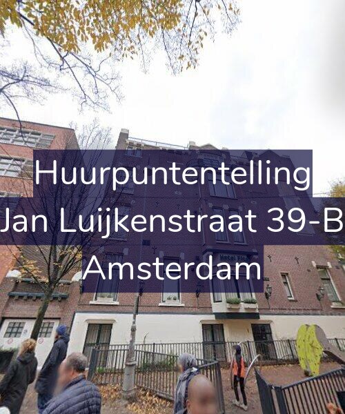 Foto gevel Huurpuntentelling voor Jan Luijkenstraat 39-B, Amsterdam